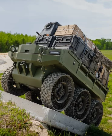 Tehlikeli hatta robotik ikmal: Hunter WOLF ABD ordusu testinde